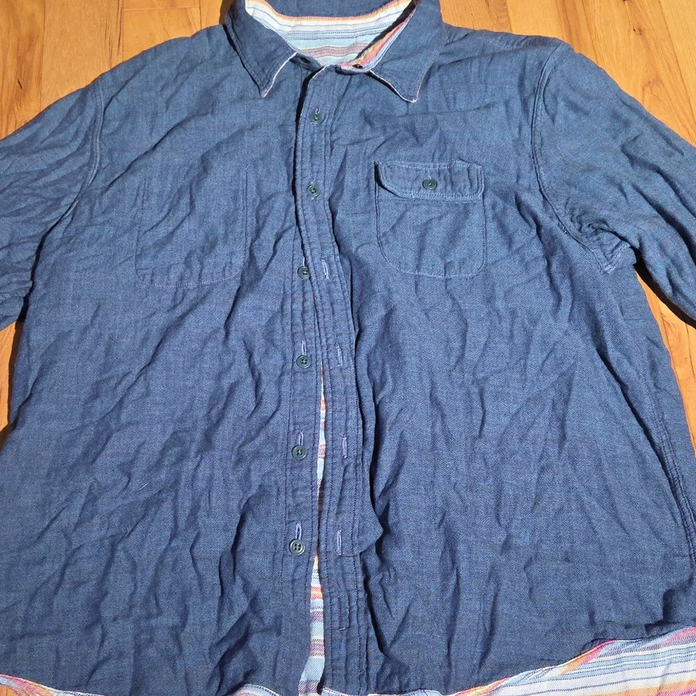 Faherty Reversable Long Sleeve Multi Color - Picture 7 of 7